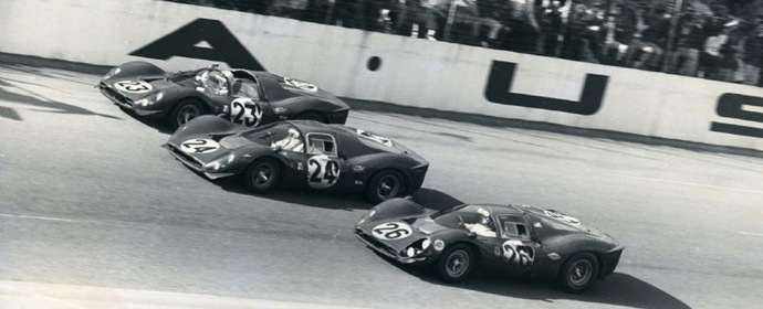 Ferrari Team 1-2-3 Finish at the 1967 Daytona 24 Hours