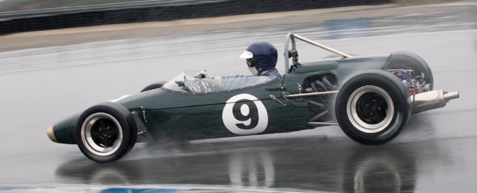Brabham BT18 in rain