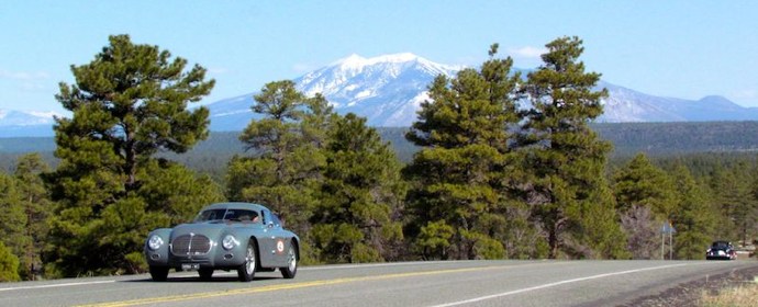 Alfa Romeo 6C 2500 SS on 2012 Copperstate 1000 Rally
