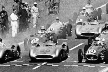 Start of the 1954 French Grand Prix