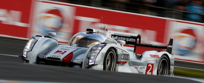 Audi e-tron Quattro at 24 Hour of Le Mans 2012
