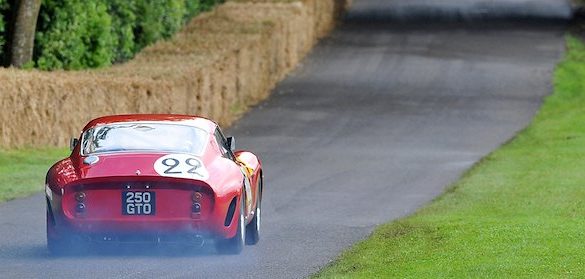 Ferrari 250 GTO of Nick Mason, driven by Marino Franchitti TIM SCOTT