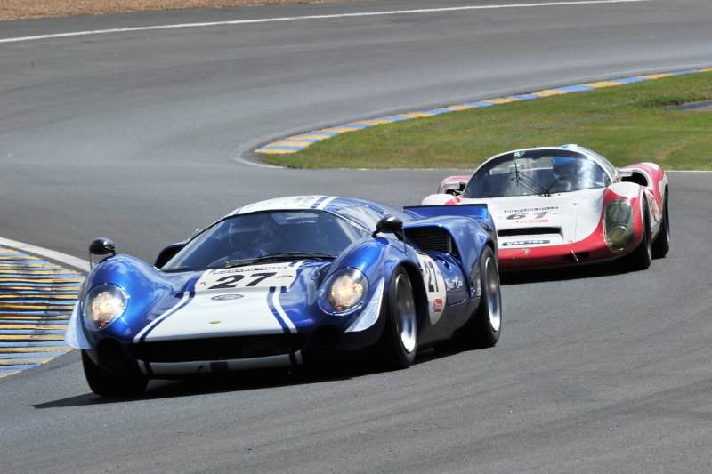 1967 Lola T70 Mk IIIB and 1967 Porsche 910 TIM SCOTT