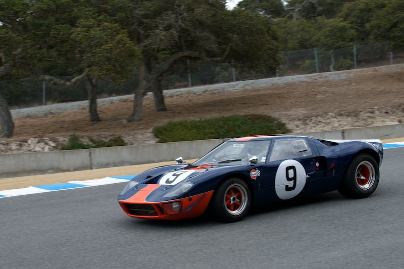 Chris MacAllister's 1966 Ford GT40 between eight and nine. DennisGray