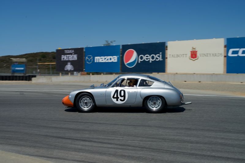 Ranson Webster's 1960 Abarth Porsche. DennisGray