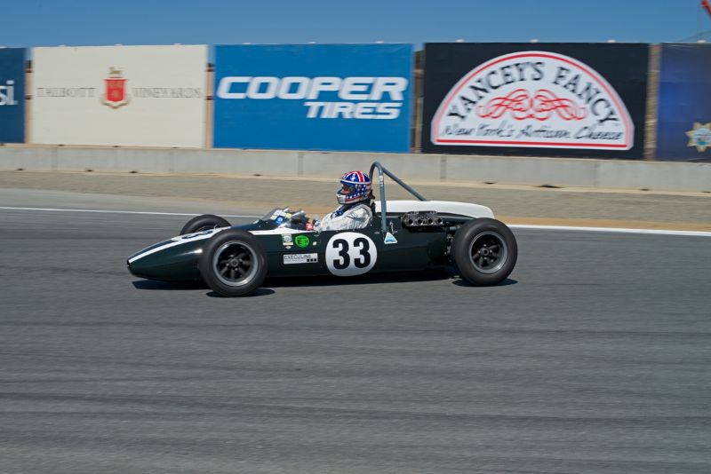 Doug Mockett's 1961 Cooper T56 in eleven. DennisGray