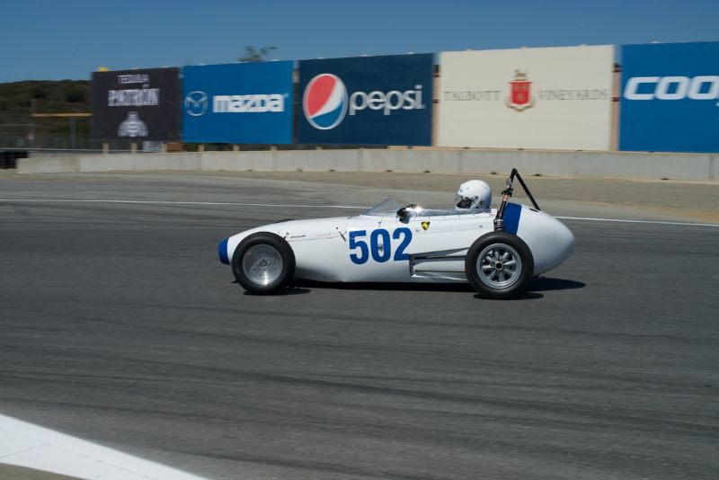 1958 Miller F. Jr. driven by Lorraine Gruys. DennisGray