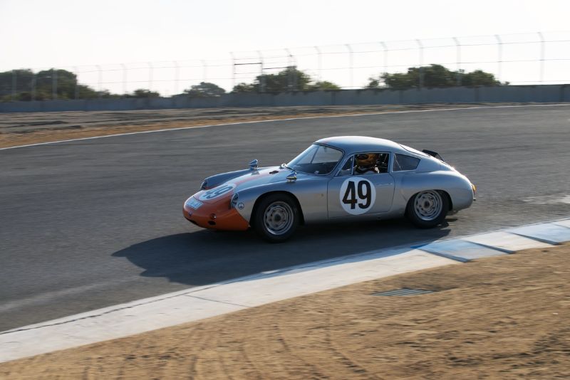 Ranson Webster's 1958 Porsche Abarth. DennisGray