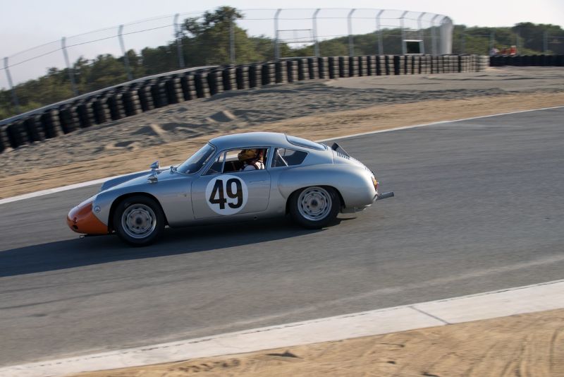 Ranson Webster's 1958 Porsche Abarth. DennisGray