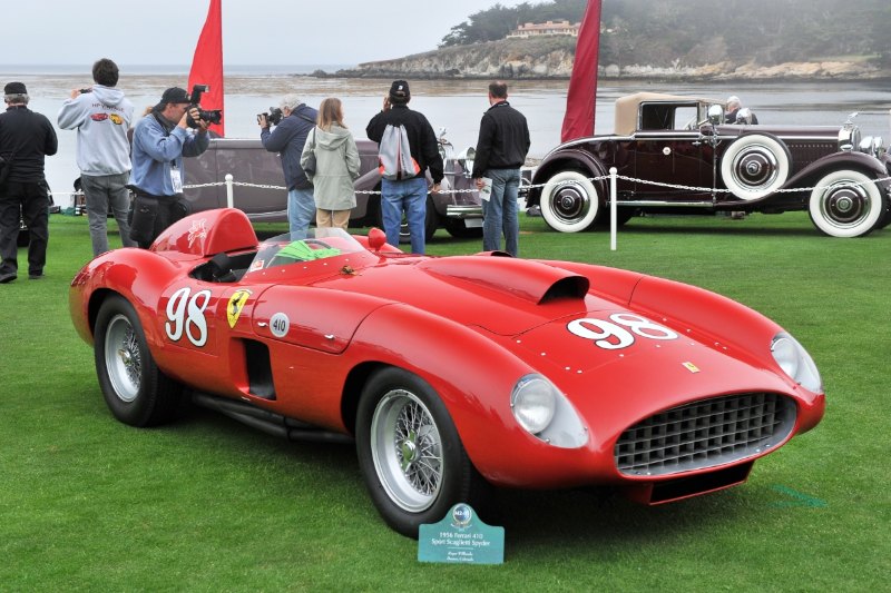 1956 Ferrari 410 Sport Scaglietti Spider TIM SCOTT
