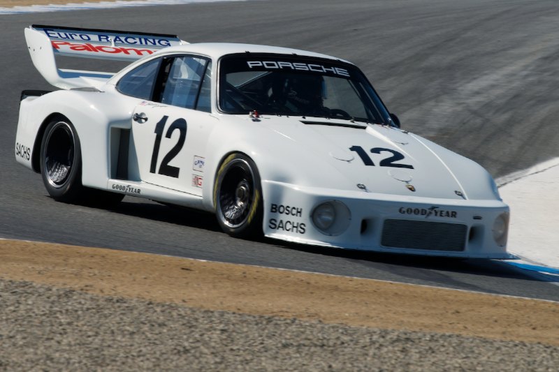 Bruce Canepa in his 1979 Porsche 935 won Saturday's group 6A race. DennisGray