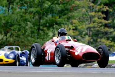 The excellently prepared Maserati 250F of Peter Giddings. MICHAEL DIPLECO