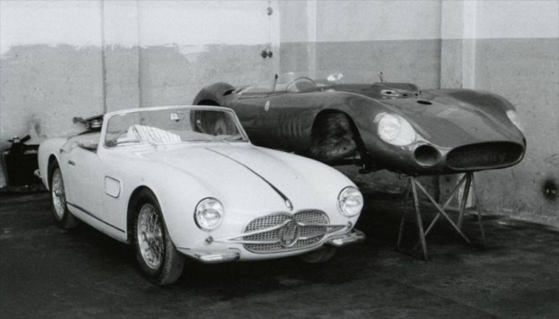 1957 Maserati 150 GT Spider Prototype and Maserati 300S