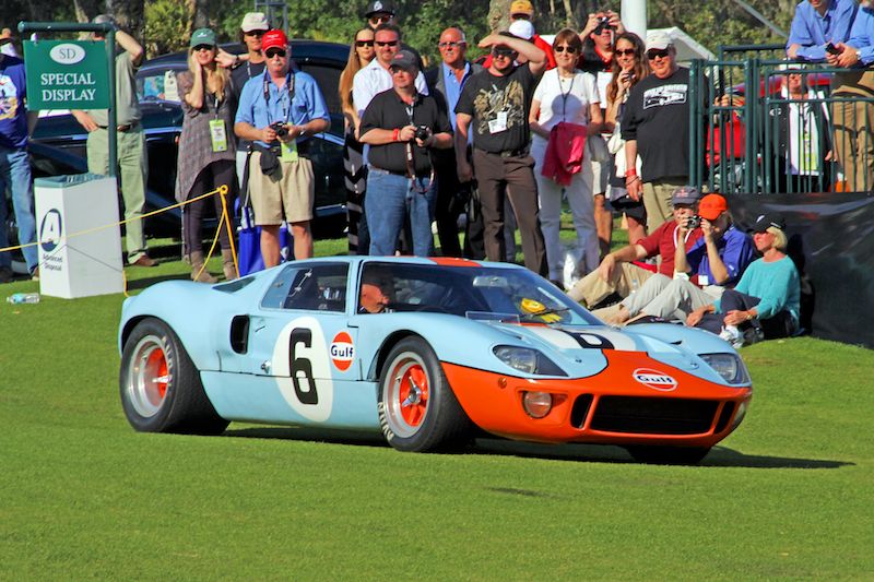 1968 Ford GT40, chassis P/1075, won Best of Show Concours de Sport at the at the 2013 Amelia Island Concours d'Elegance (photo: Al Wolford)