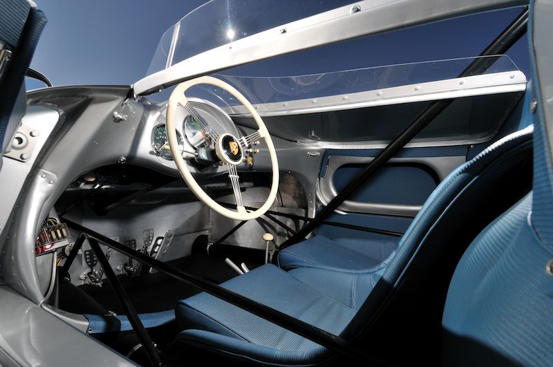 1955 Porsche 550 1500 RS Spyder Interior