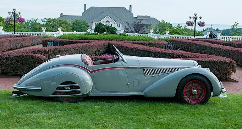 1938 Alfa Romeo 8C 2900B Spider by Touring Ken Visser