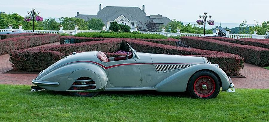 1938 Alfa Romeo 8C 2900B Spider by Touring Ken Visser