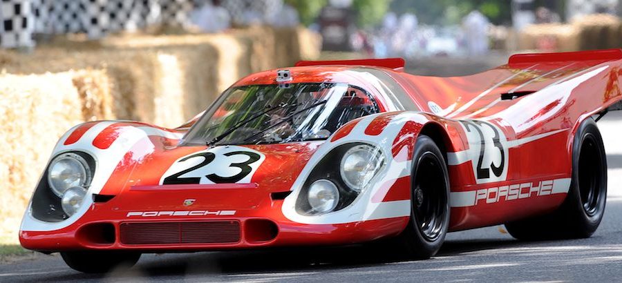 Team Salzburg Porsche 917K that won the 1970 24 Hours of Le Mans TIM SCOTT