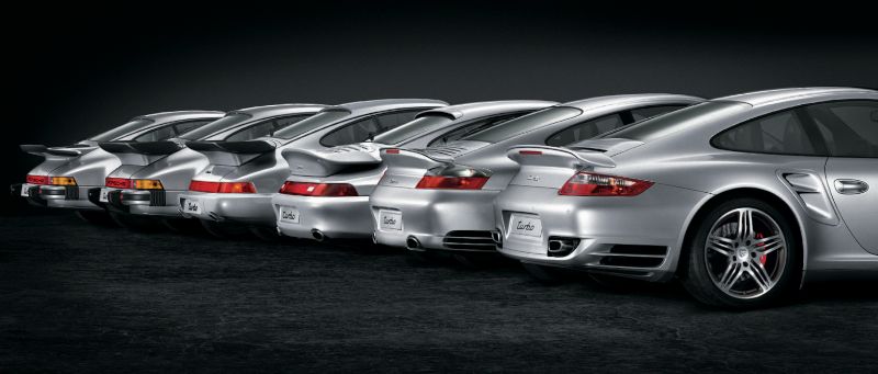 Porsche 911 Turbo Line-up