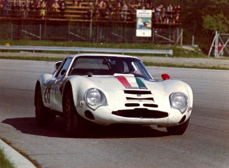 Alfa Romeo TZ2 at 1967 Monza 1000km