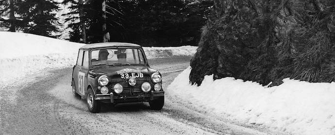 BMC Mini Cooper S - Rallye Automobile Monte-Carlo 1964 - Hopkirk - Liddon 