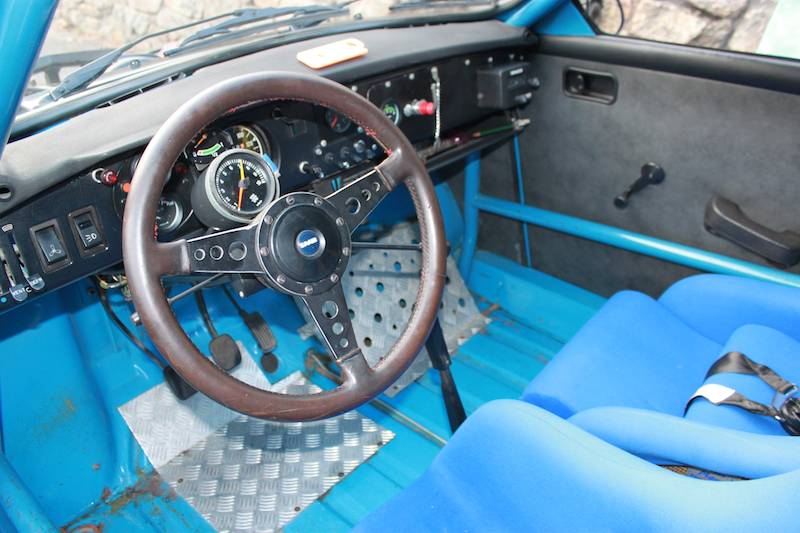 1970 SAAB 96 Rally Interior