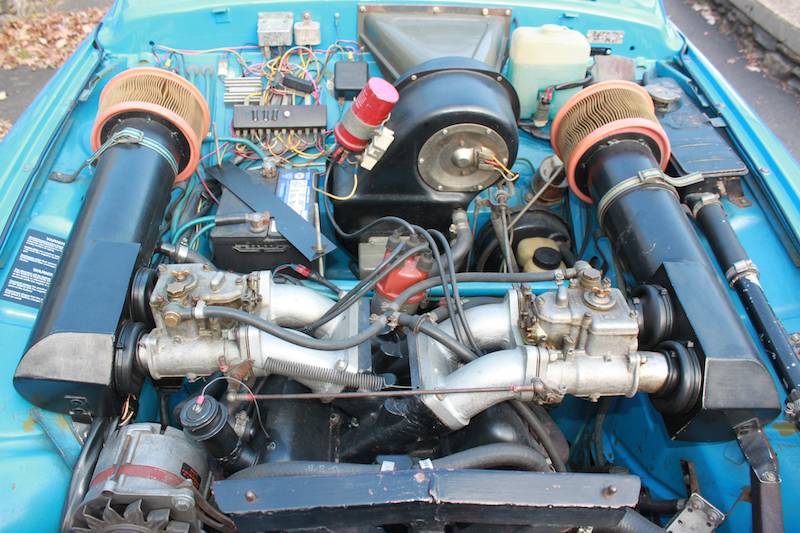 1970 SAAB 96 Rally Engine