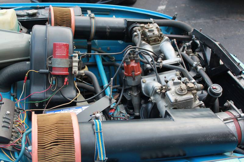 1970 SAAB 96 Rally Engine