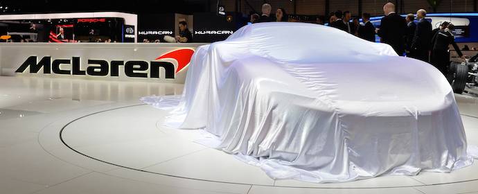 McLaren Stage at 2014 Geneva Motor Show