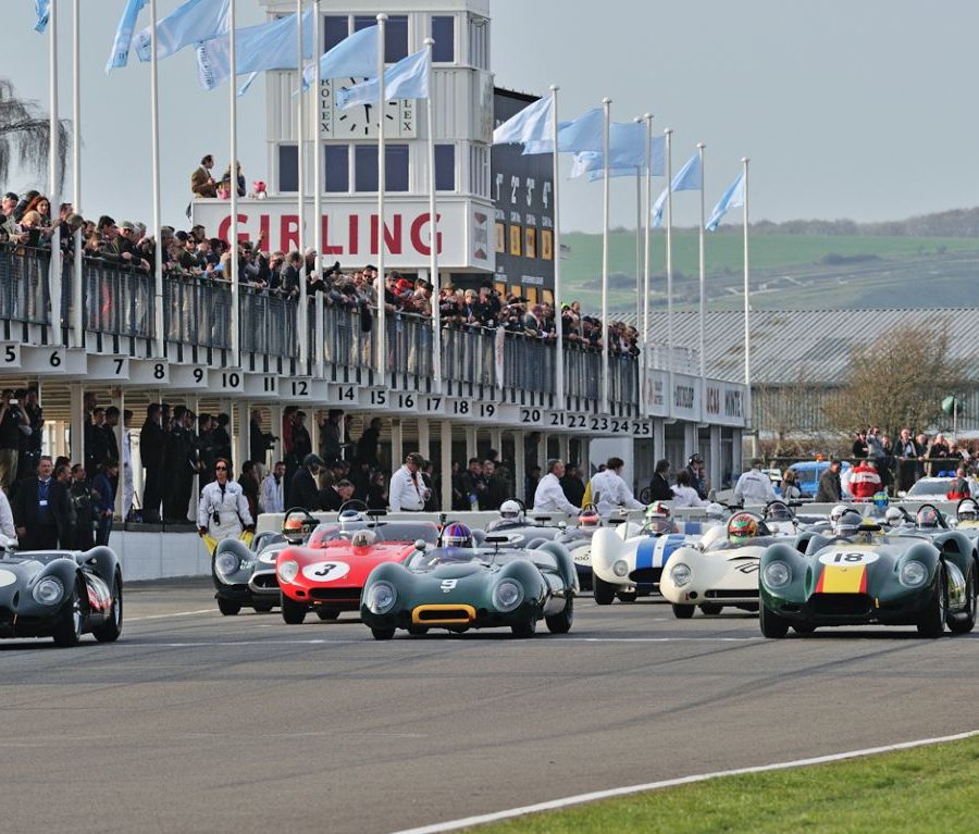 1958 Lister-Jaguar Knobbly, 1958 Lotus-Climax 15 and 1958 Lister-Chevrolet Knobbly TIM SCOTT