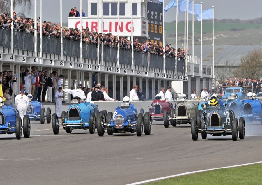 Pre-war Bugatti race at the 2014 Goodwood Members Meeting TIM SCOTT