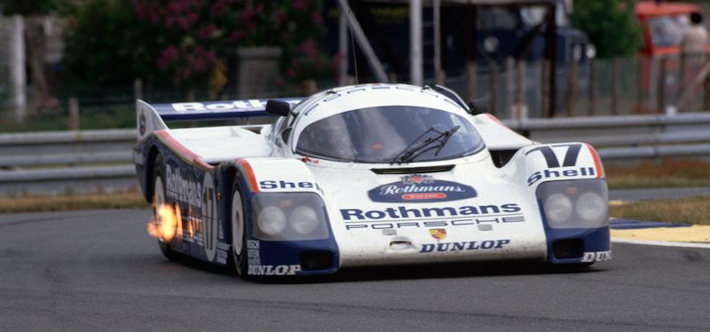 Le Mans (pre-test), 1987, Porsche Type 962 C
