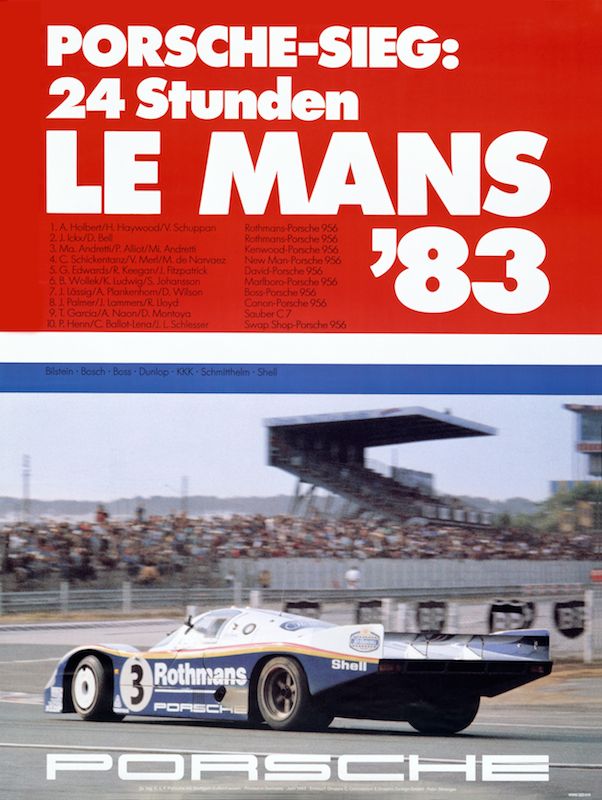 Porsche at Le Mans 1982 to 1987 - History, Photos, Profile