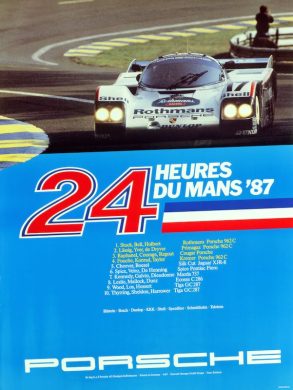 Porsche at Le Mans 1982 to 1987 - History, Photos, Profile