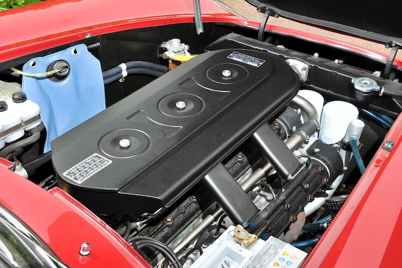 Steve McQueen Ferrari 275 GTB4 Engine (photo: Tim Scott) Tim Scott Fluid Images ©2014 Courtesy of RM Auctions