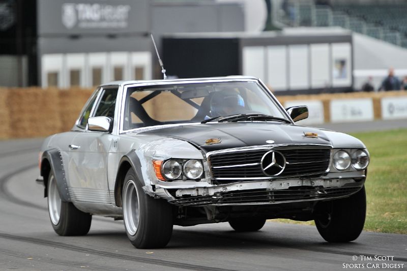 Battered and bruised - 1980 Mercedes-Benz 500 SLC Rally TIM SCOTT