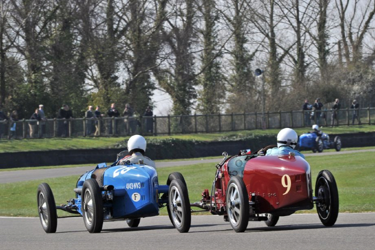 Pre-war Bugatti race at the 2014 Goodwood Members Meeting TIM SCOTT