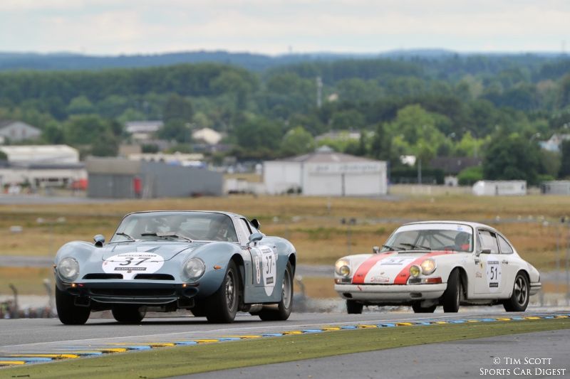 1965 Bizzarrini 5300 GT and 1965 Porsche 911 TIM SCOTT