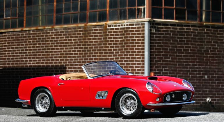 1961 Ferrari 250 GT SWB California Spider (photo: Mathieu Heurtault)
