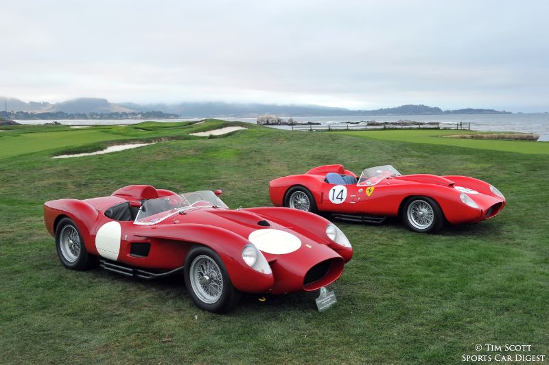 1958 Ferrari 250 Testa Rossa Scaglietti Spider 0742TR and 1958 Ferrari 250 Testa Rossa Scaglietti Spider 0728TR TIM SCOTT