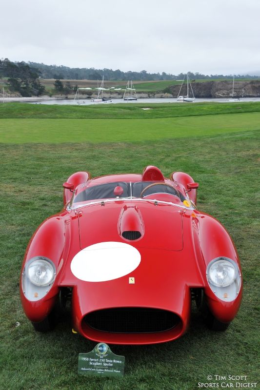 1958 Ferrari 250 Testa Rossa Scaglietti Spider 0742TR TIM SCOTT