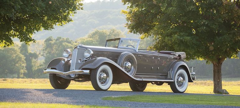 1933 Chrysler CL Imperial Dual-Windshield Phaeton by LeBaron Erik Fuller ©2014 Courtesy of RM Auctions