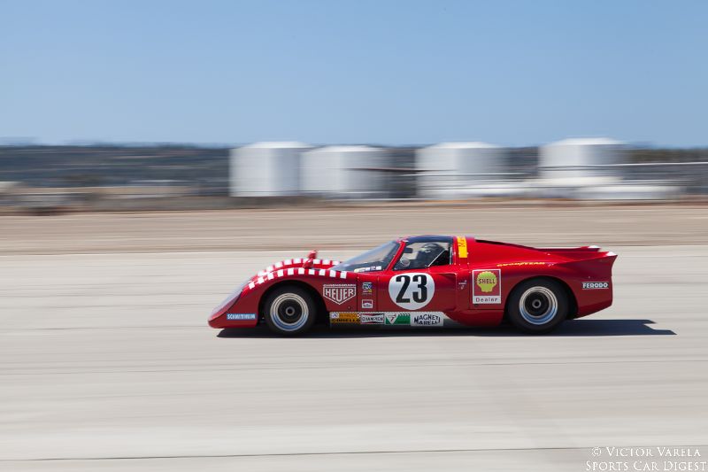 Jeff Klein races towards turn 10 in his 1970 Chevron B16. © 2014 Victor Varela
