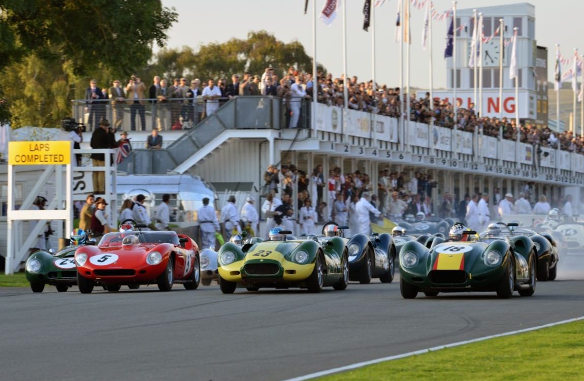 Start of the Sussex Trophy Race - Goodwood Revival 2014 TIM SCOTT