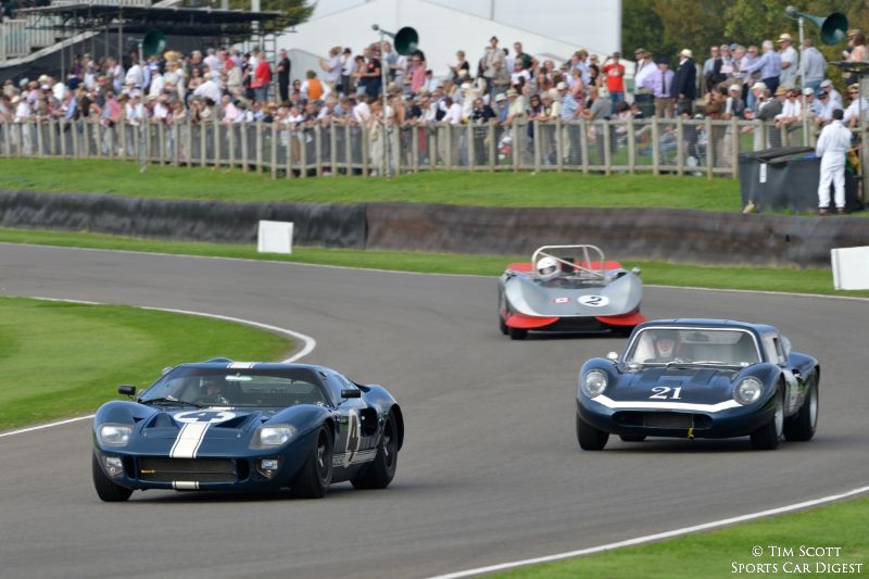 1965 Ford GT40 and 1963 Tojeiro-Ford TIM SCOTT