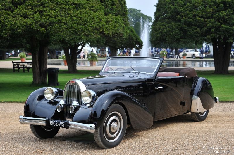 1936 Bugatti T57 Atalante Cabriolet TIM SCOTT