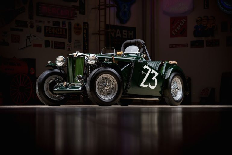 Ex-Carroll Shelby 1949 MG TC Race Car