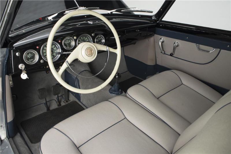 1952 Alfa Romeo 1900 C Sprint Pinin Farina Coupe Interior
