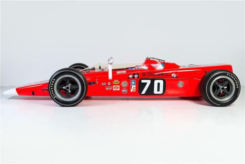 1968 Lotus 56 Turbine Indy Race Car Side