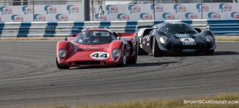 1970 Chevron B16, 1970 Lola T70 MKIIIB Peter Falkner